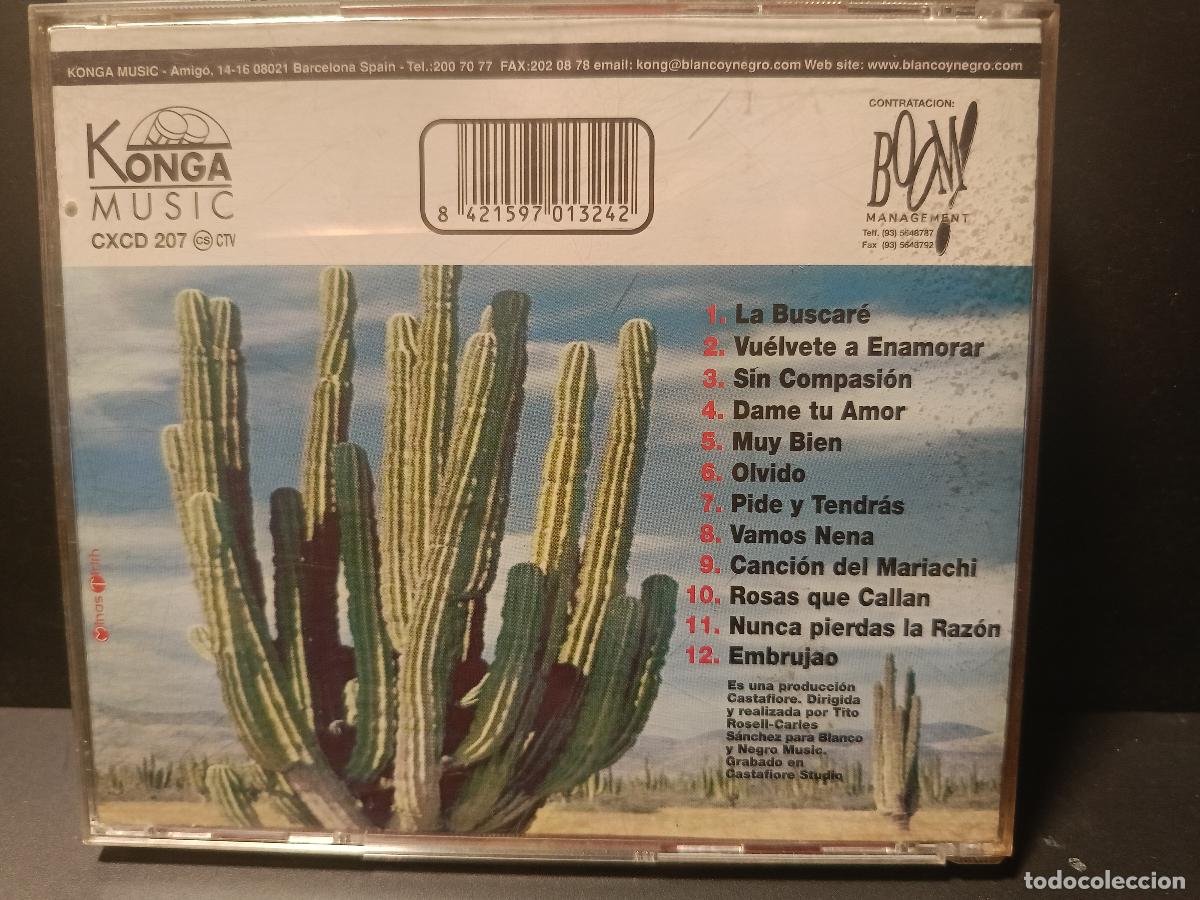 CDs de m&uacute;sica: LOS SOBRAOS. SIN COMPASION CD-GRUPESP-186 - Foto 2
