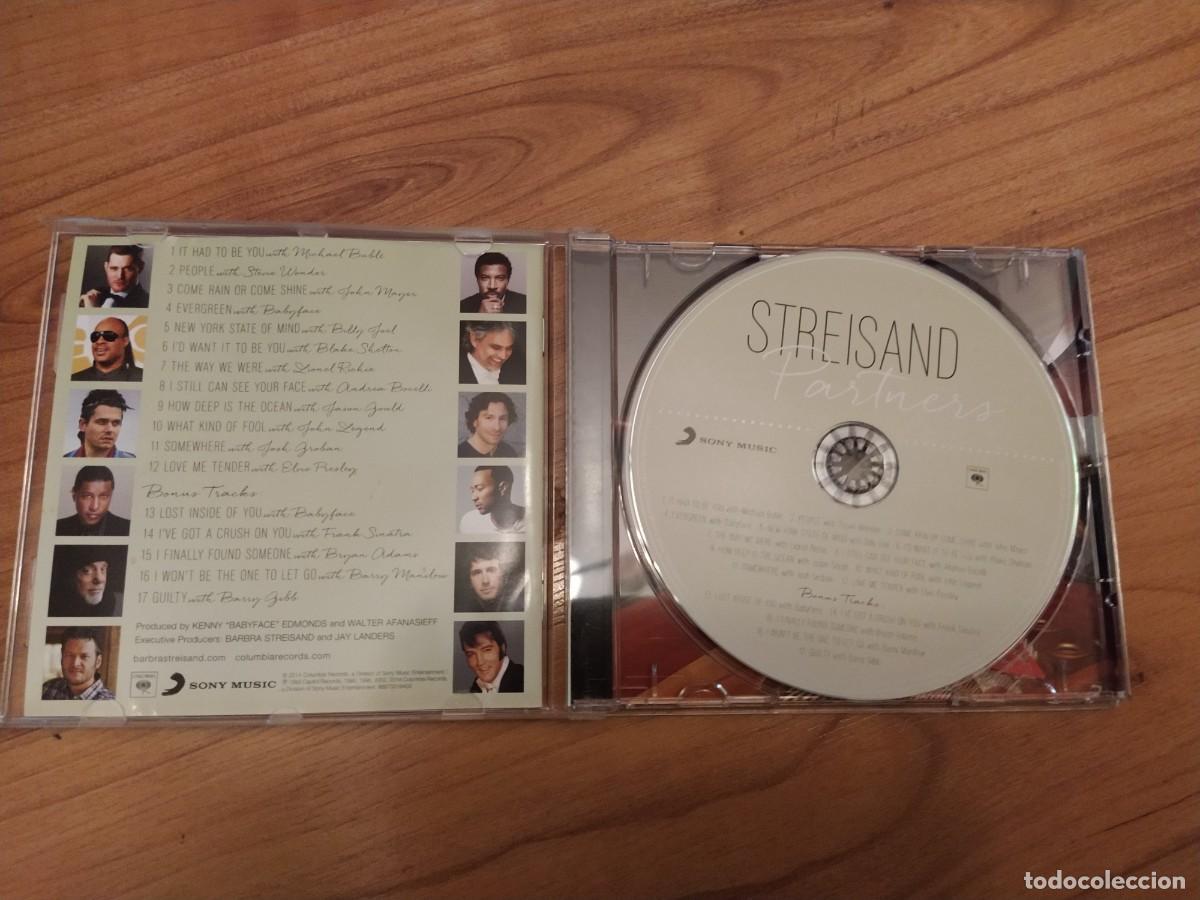 CDs de m&uacute;sica: BARBRA STREISAND PARTNERS Cd Original - Foto 2