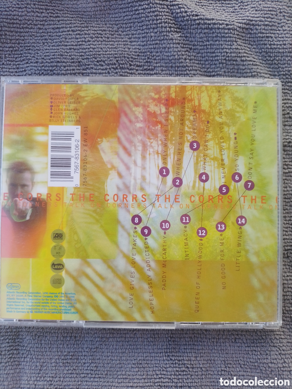 CDs de m&uacute;sica: The Corrs - talk on corners - Foto 2