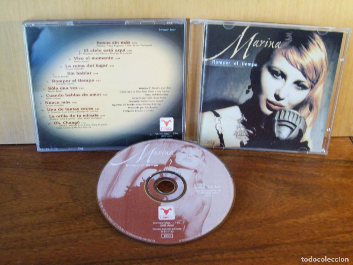 CDs de m&uacute;sica: MARINA - ROMPER EL TIEMPO - CD - Foto 1