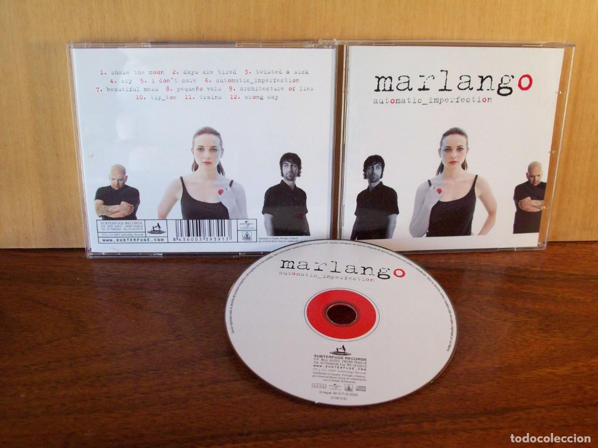 CDs de m&uacute;sica: MARLANGO - AUTOMATIC_IMPERFECTION - CD - Foto 1