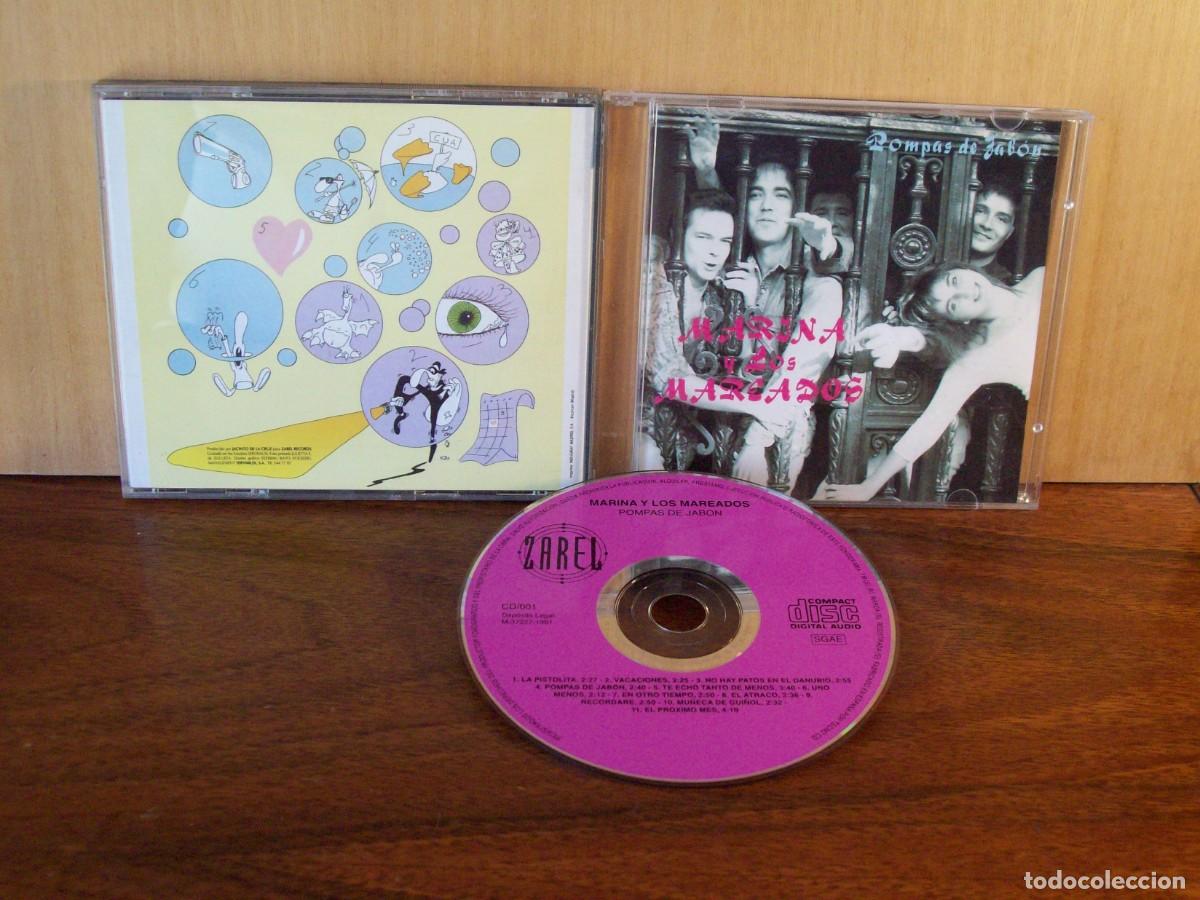 CDs de m&uacute;sica: MARINA Y LOS MAREADOS - POMPAS DE JABON - CD - Foto 1