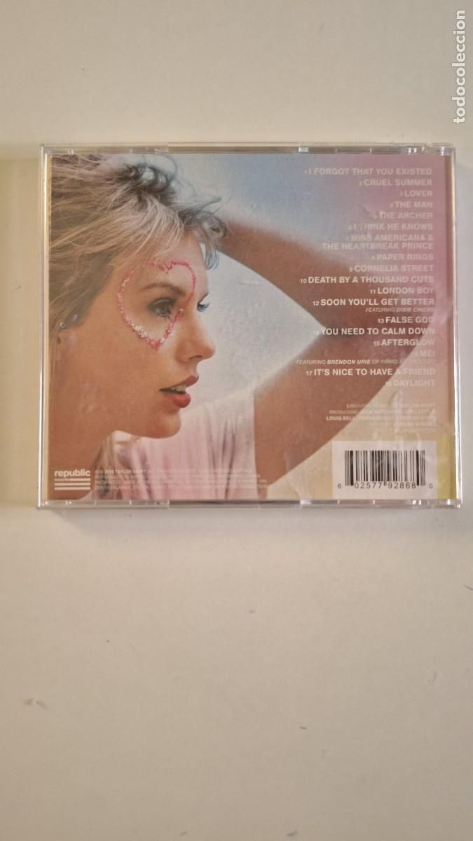CDs de m&uacute;sica: Taylor Swift &lrm;&ndash; Lover cd - Foto 4