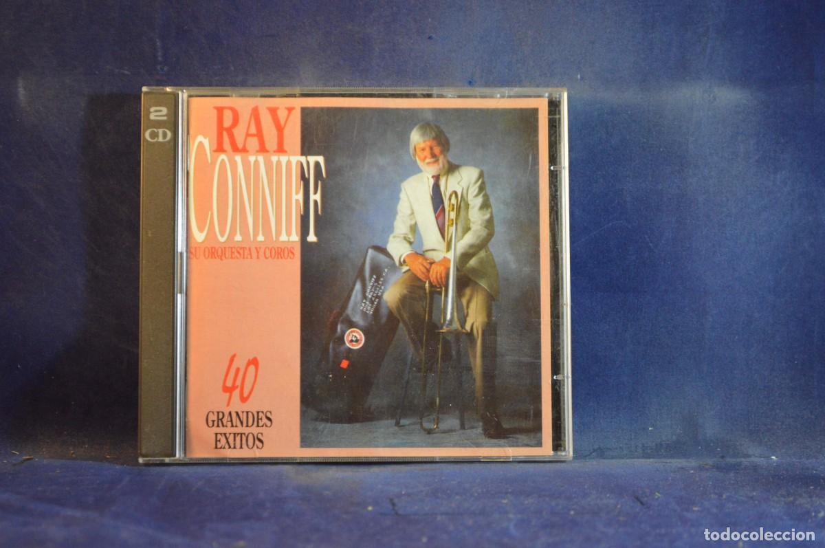 CDs de m&uacute;sica: RAY CONNIFF SU ORQUESTA Y COROS &ndash; 40 GRANDES EXITOS - CD - Foto 1