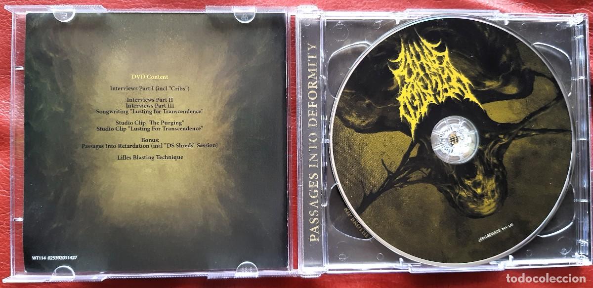 CDs de m&uacute;sica: DEFEATED SANITY - PASSAGES INTO DEFORMITY CD+DVD - Foto 3