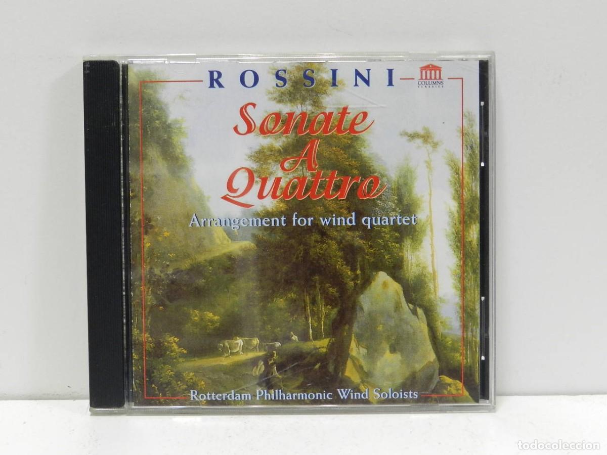 CDs de m&uacute;sica: DISCO CD. Rossini &ndash; Sonate A Quattro. COMPACT DISC. - Foto 1