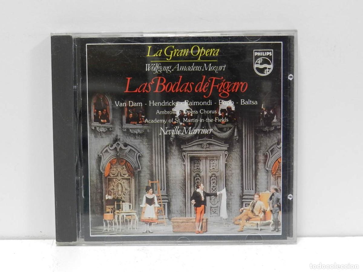 CDs de m&uacute;sica: DISCO CD. Mozart &ndash; Las Bodas De F&iacute;garo III - La Gran &Oacute;pera. COMPACT DISC. - Foto 1