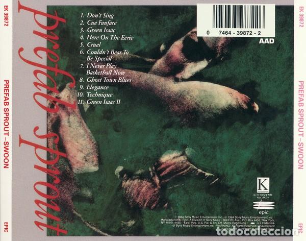 CDs de m&uacute;sica: Prefab Sprout &lrm;&ndash; Swoon, 1984 USA - Foto 2
