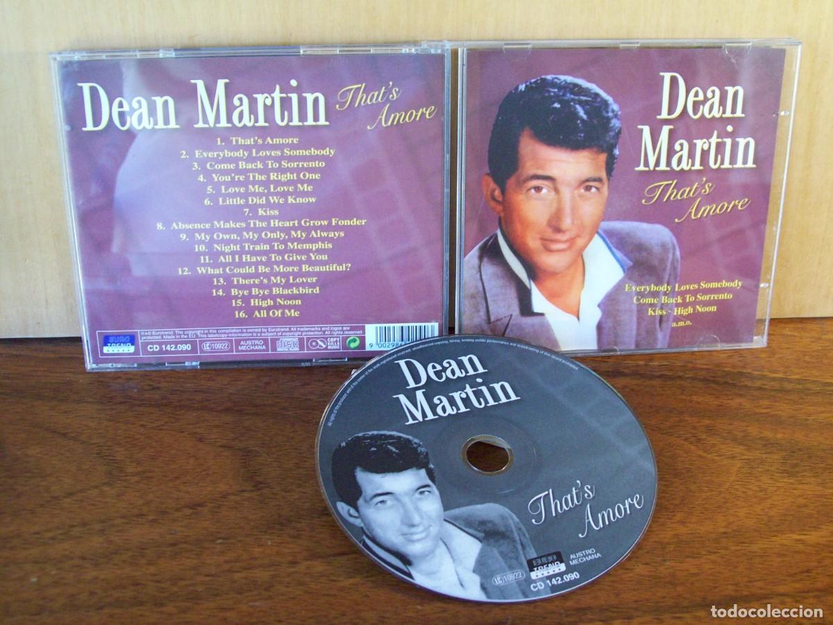 CDs de m&uacute;sica: DEAN MARTIN - THATS AMORE - CD - Foto 1