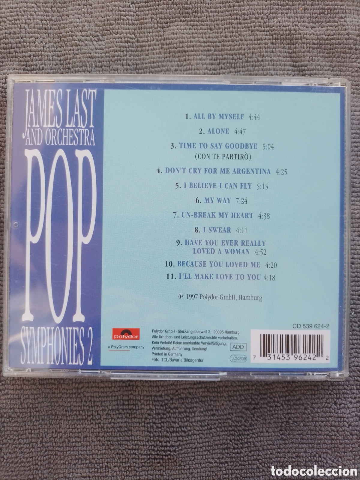 CDs de m&uacute;sica: James Last - pop symphones 2 - Foto 2