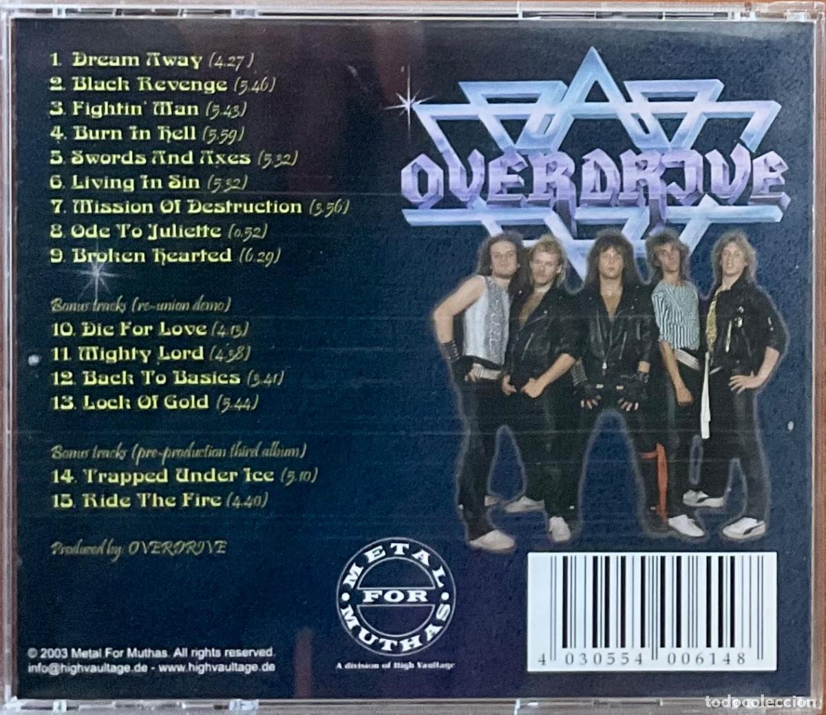 CDs de m&uacute;sica: OVERDRIVE - SWORDS AND AXES - Foto 2