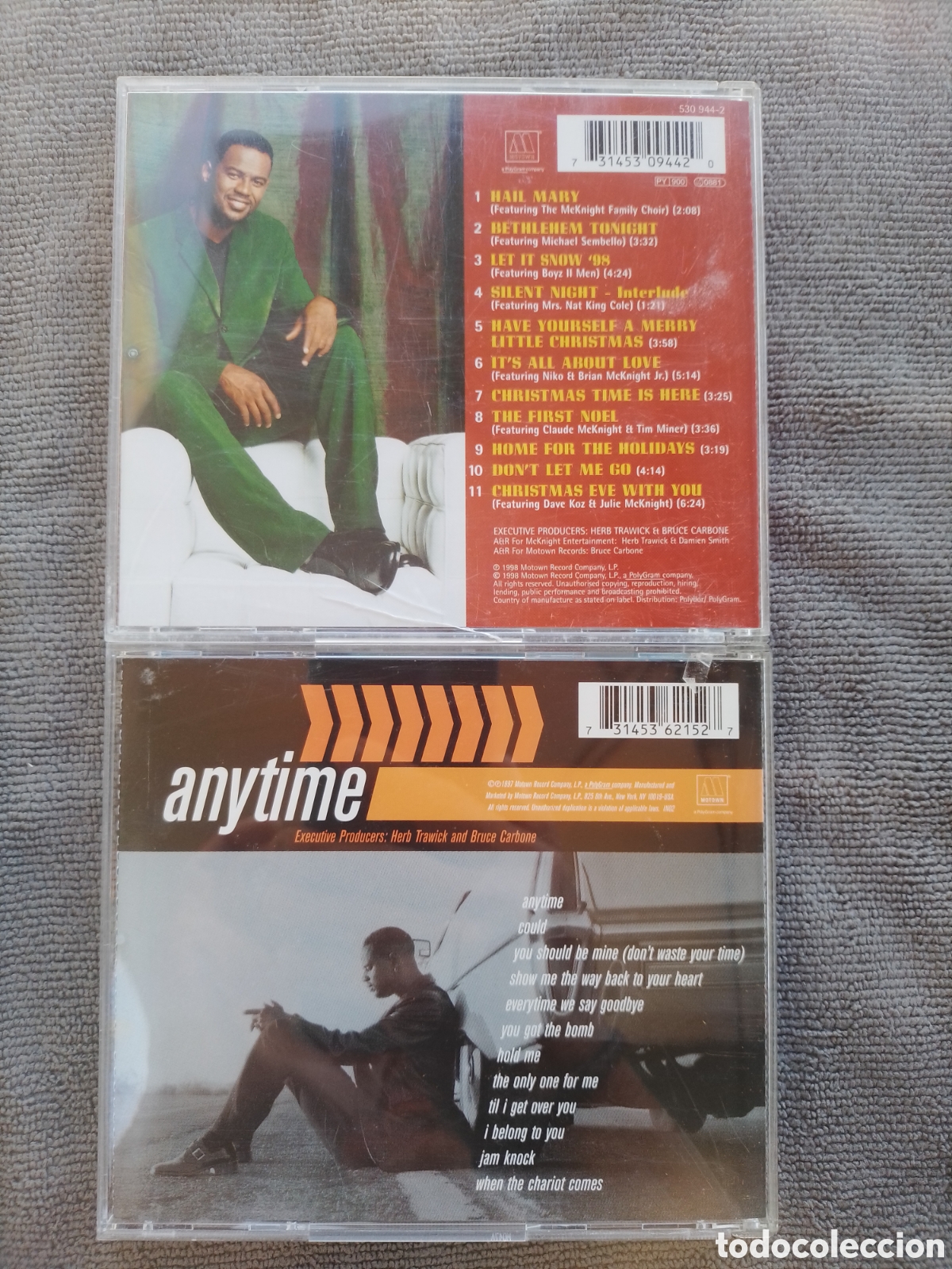 CDs de m&uacute;sica: Brian Mcknight - anytime / bethlehem - 2 CDs - Foto 2