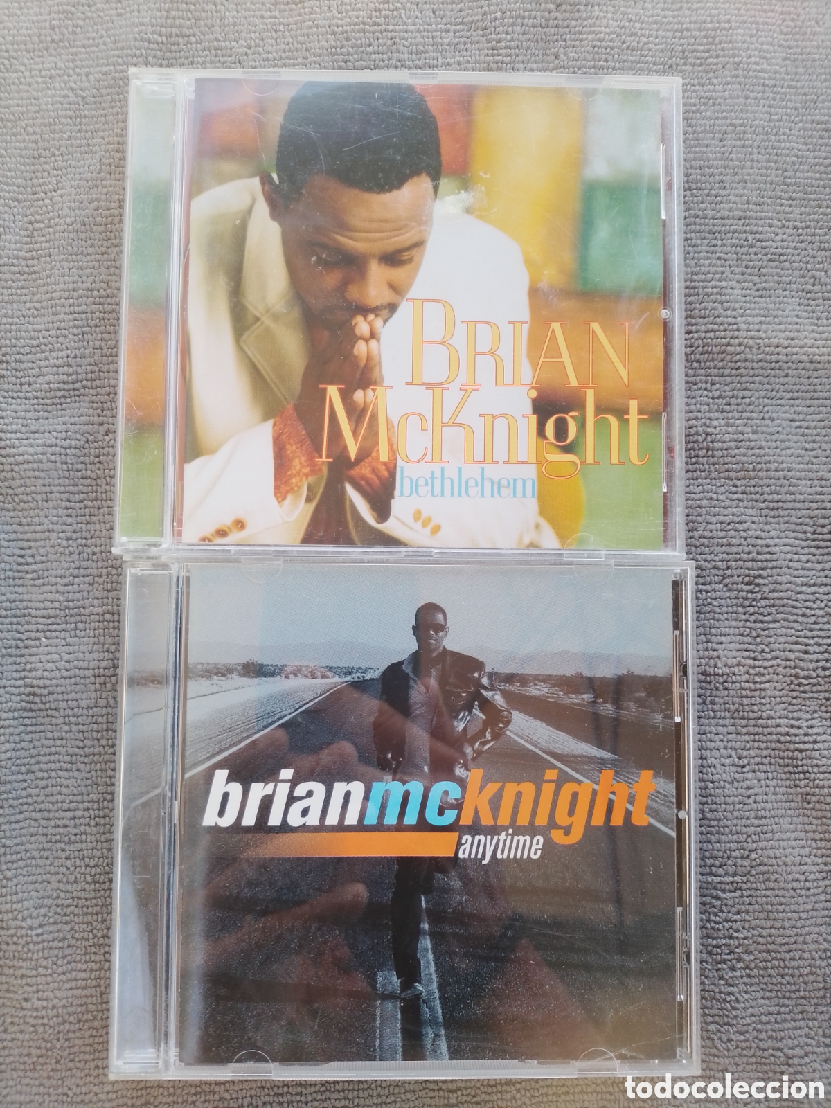 CDs de m&uacute;sica: Brian Mcknight - anytime / bethlehem - 2 CDs - Foto 1