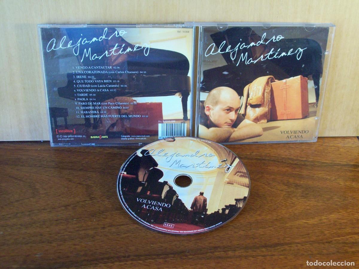 CDs de m&uacute;sica: ALEJANDRO MARTINEZ - VOLVIENDO A CASA - CD - Foto 1