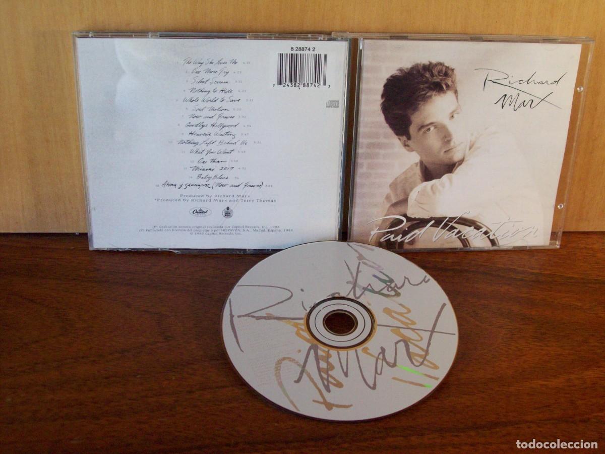 CDs de m&uacute;sica: RICHARD MARX - PAID VACATION - CD - Foto 1