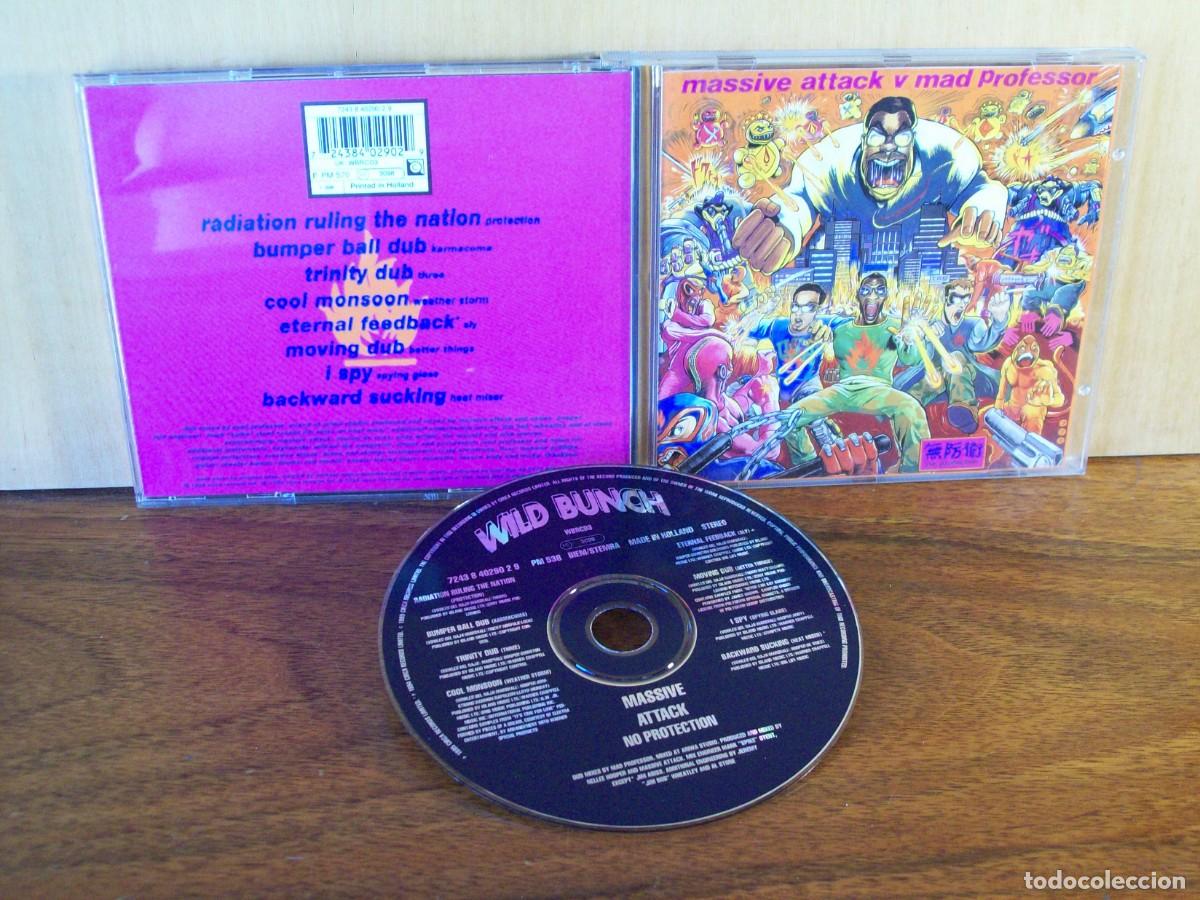 CDs de m&uacute;sica: MASSIVE ATTACK V MAD PROFESSOR - NO PROTECTION - CD - Foto 1