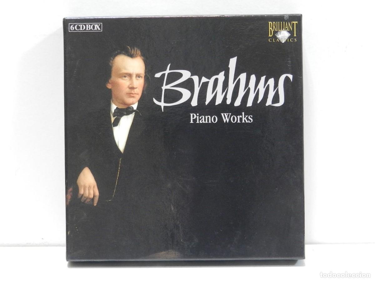 CDs de m&uacute;sica: DISCO 6 X CD. Brahms &ndash; Piano Works. COMPACT DISC. - Foto 1