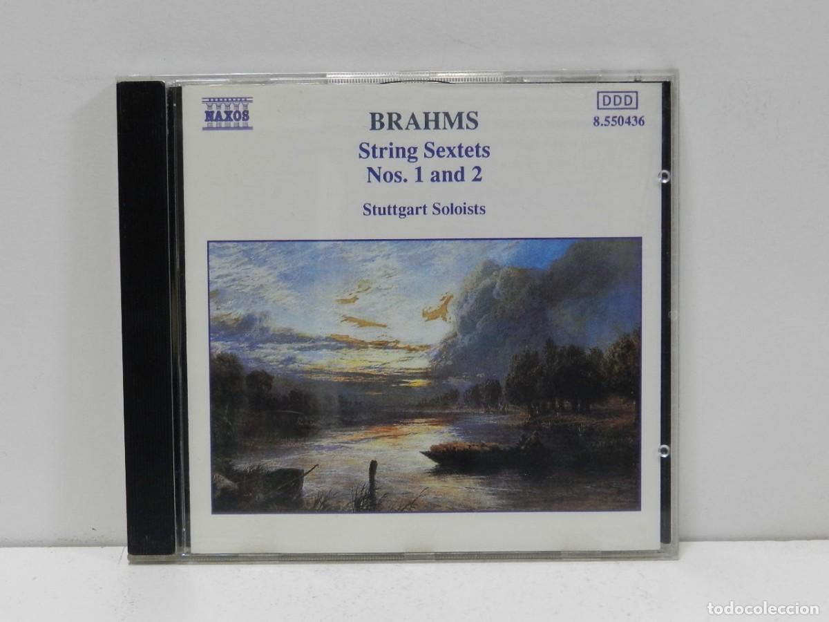 CDs de m&uacute;sica: DISCO CD. Brahms - Stuttgart Soloists &ndash; String Sextets Nos. 1 And 2. COMPACT DISC. - Foto 1