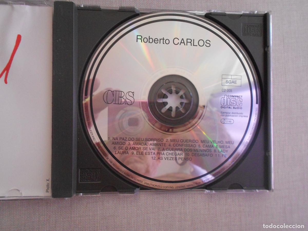 CDs de m&uacute;sica: ROBERTO CARLOS - BRAZIL - CD- CBS 1990 - Foto 2