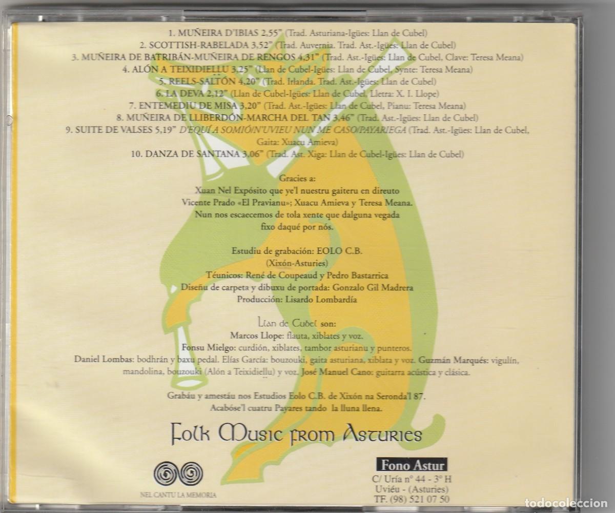 CDs de m&uacute;sica: LLAN DE CUBEL - DEVA (CD FONO ASTUR 1995) - Foto 2