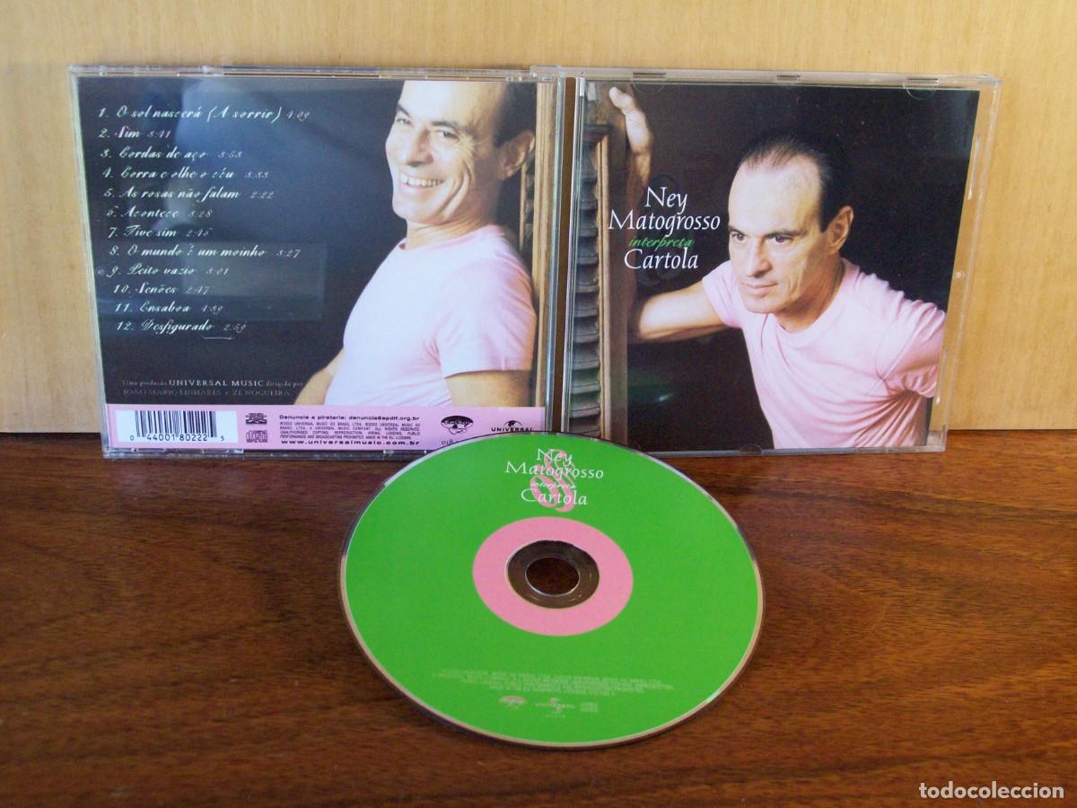 CDs de m&uacute;sica: NEY MATOGROSSO - INTERPRETA CARTOLA - CD - Foto 1