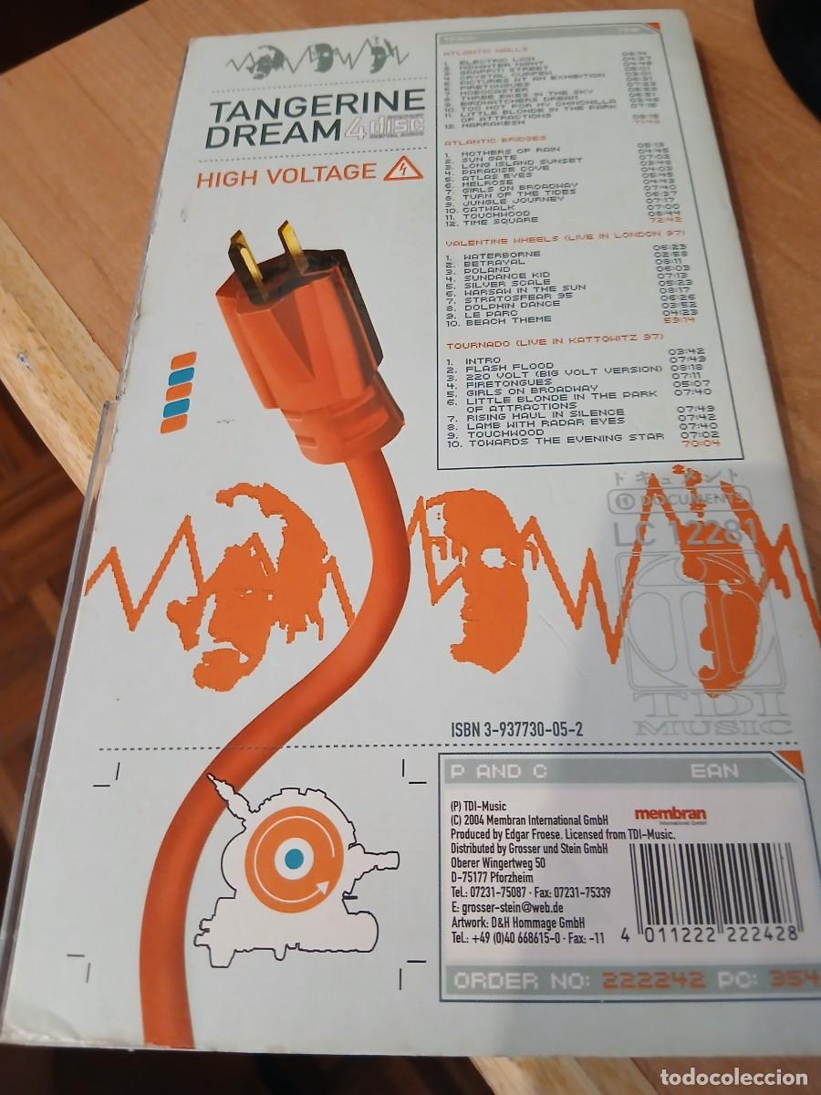 CDs de m&uacute;sica: TANGERINE DREAM - HIGH VOLTAGE - 4 CD + LIBRETO - Foto 6