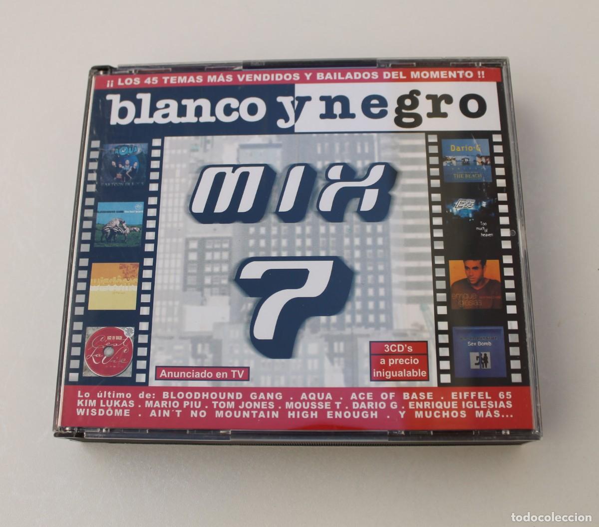 CDs de m&uacute;sica: CD- BLANCO Y NEGRO MIX 7 - Foto 1