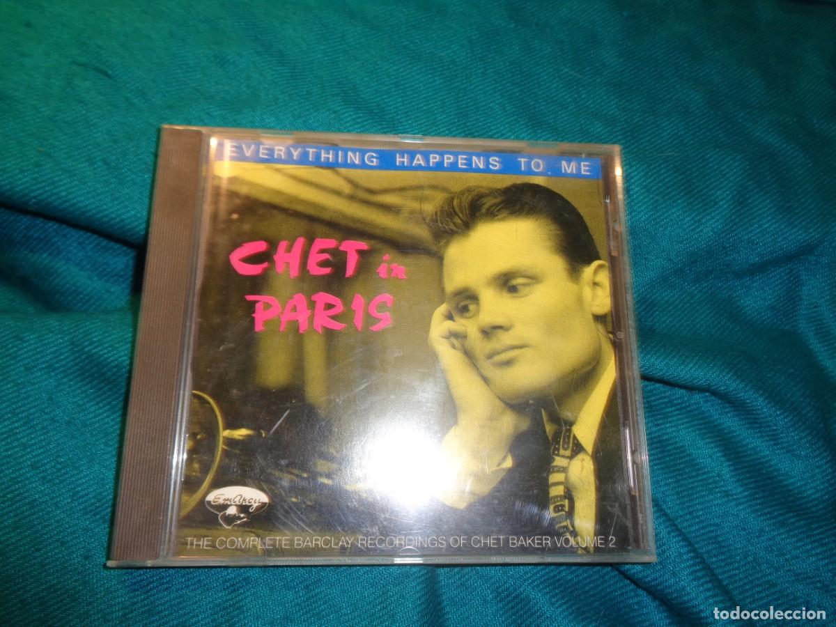 CDs de m&uacute;sica: CHET BAKER. CHET IN PARIS. CD - Foto 1