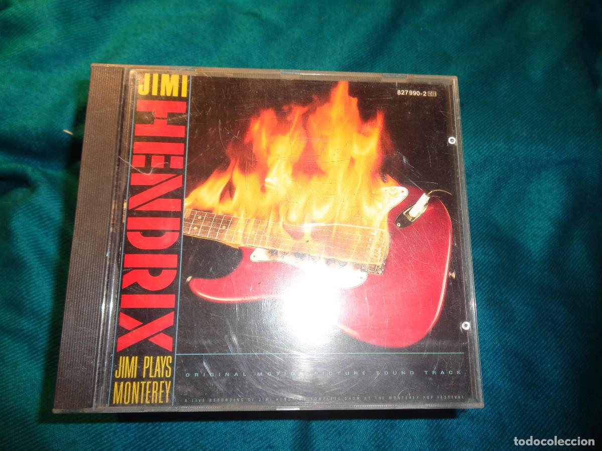 CDs de m&uacute;sica: JIMI HENDRIX. JIMI PLAYS MONTEREY. CD - Foto 1