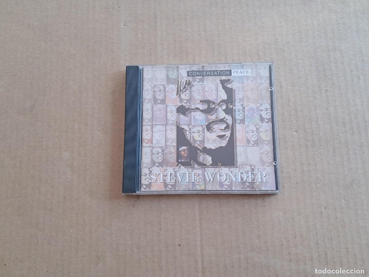CDs de m&uacute;sica: STEVIE WONDER - CONVERSATION PEACE CD 1995 - Foto 1