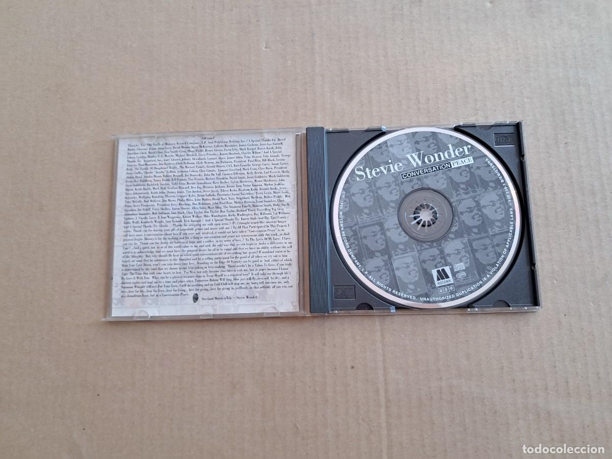 CDs de m&uacute;sica: STEVIE WONDER - CONVERSATION PEACE CD 1995 - Foto 2