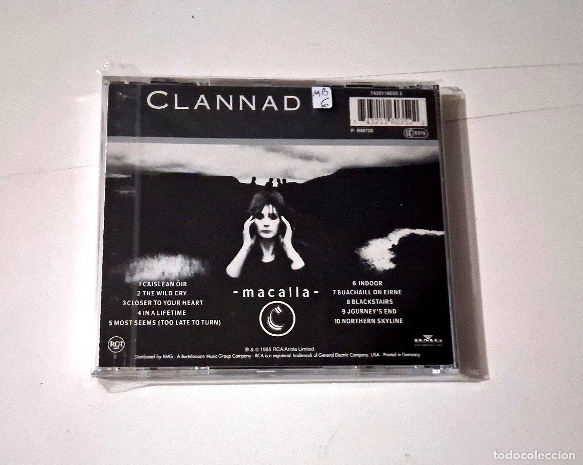 CDs de m&uacute;sica: CLANNAD &rdquo;MACALLA&rdquo; CD 10 TRACKS - Foto 2