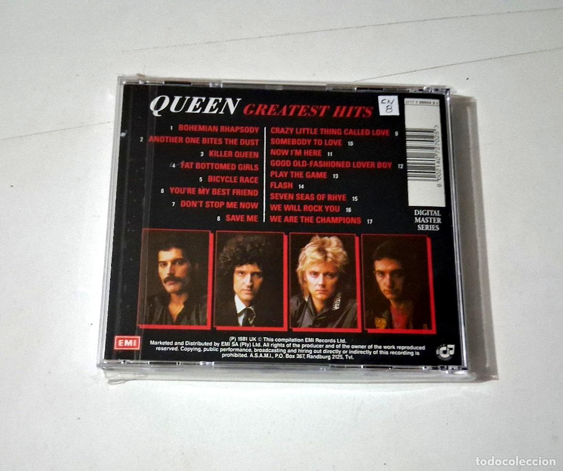 CDs de m&uacute;sica: QUEEN &rdquo;GREATEST HITS&rdquo; CD 17 TRACKS COMO NUEVO - Foto 2