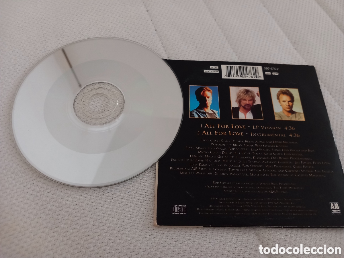 CDs de m&uacute;sica: CD Single BSO The three musketeers - Foto 2