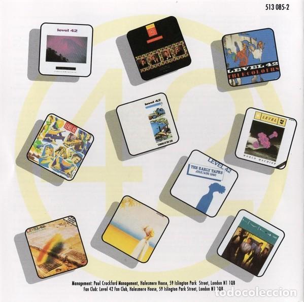 CDs de m&uacute;sica: CD Level 42 &lrm;&ndash; The Remixes, 1992 UK - Foto 4
