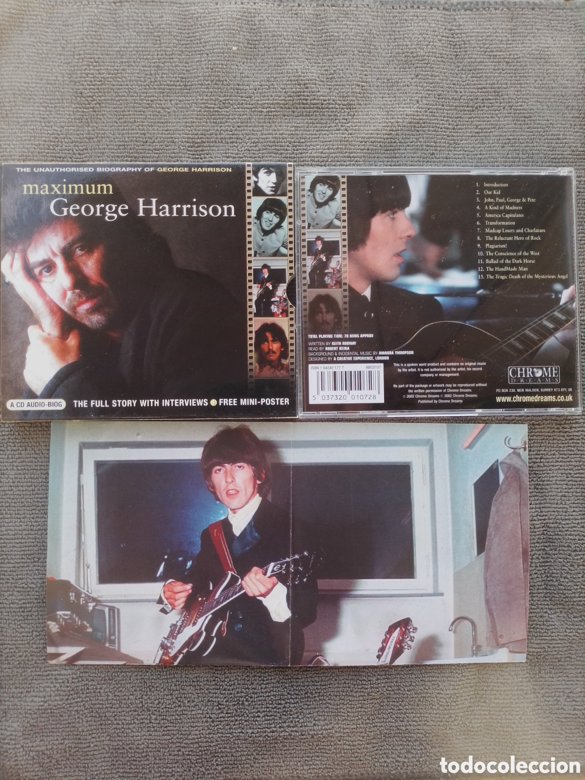CDs de m&uacute;sica: George Harrison - m&aacute;ximum a CD audio - biog - Foto 1