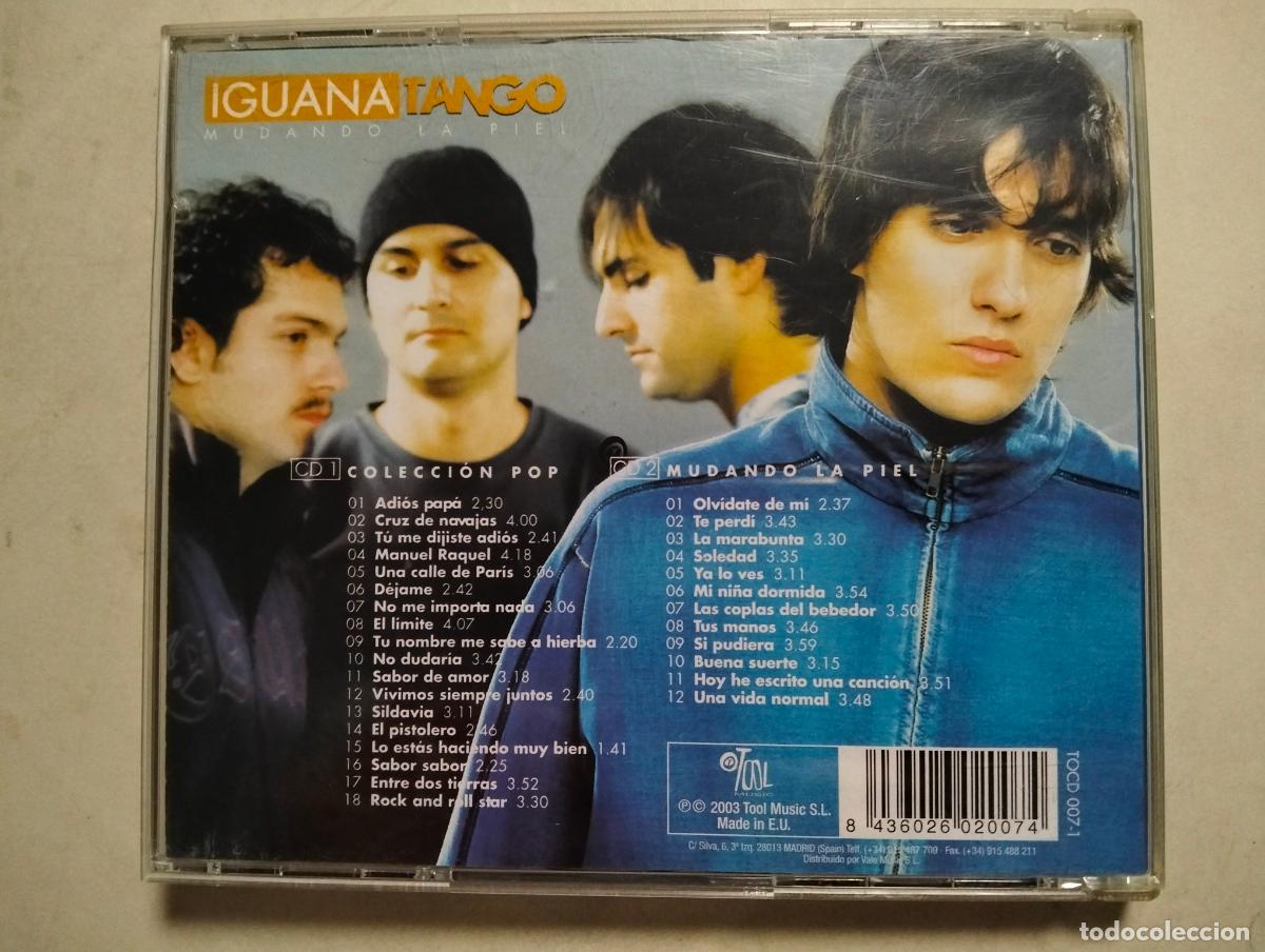 CDs de m&uacute;sica: 2 DISCOS CD, IGUANA TANGO, COLECCION POP, TOOL MUSIC 2003 - Foto 2