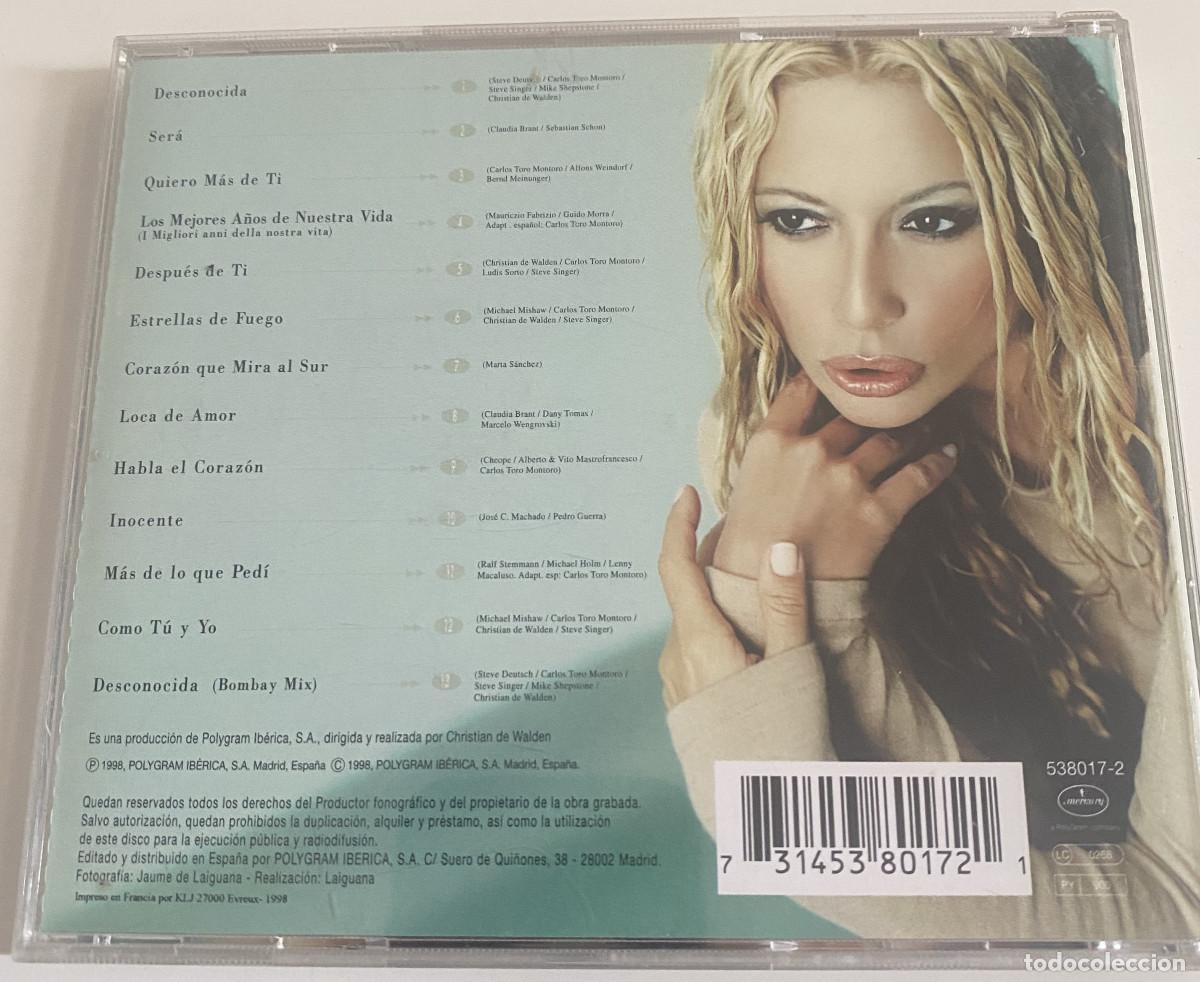 CDs de m&uacute;sica: MARTA SANCHEZ - DESCONOCIDA - POLYGRAM IBERICA - Foto 2