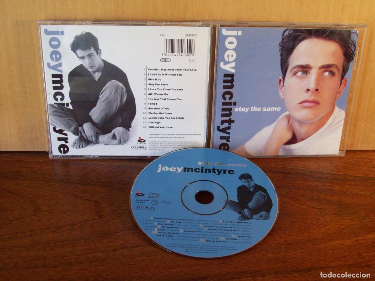 CDs de m&uacute;sica: JOEY MCINTYRE - STAY THE SAME - CD - Foto 1
