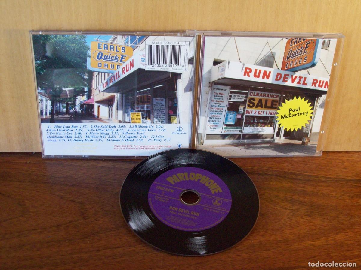 CDs de m&uacute;sica: PAUL McCARTNEY - RUN DEVIL RUN - CD ---- - Foto 1