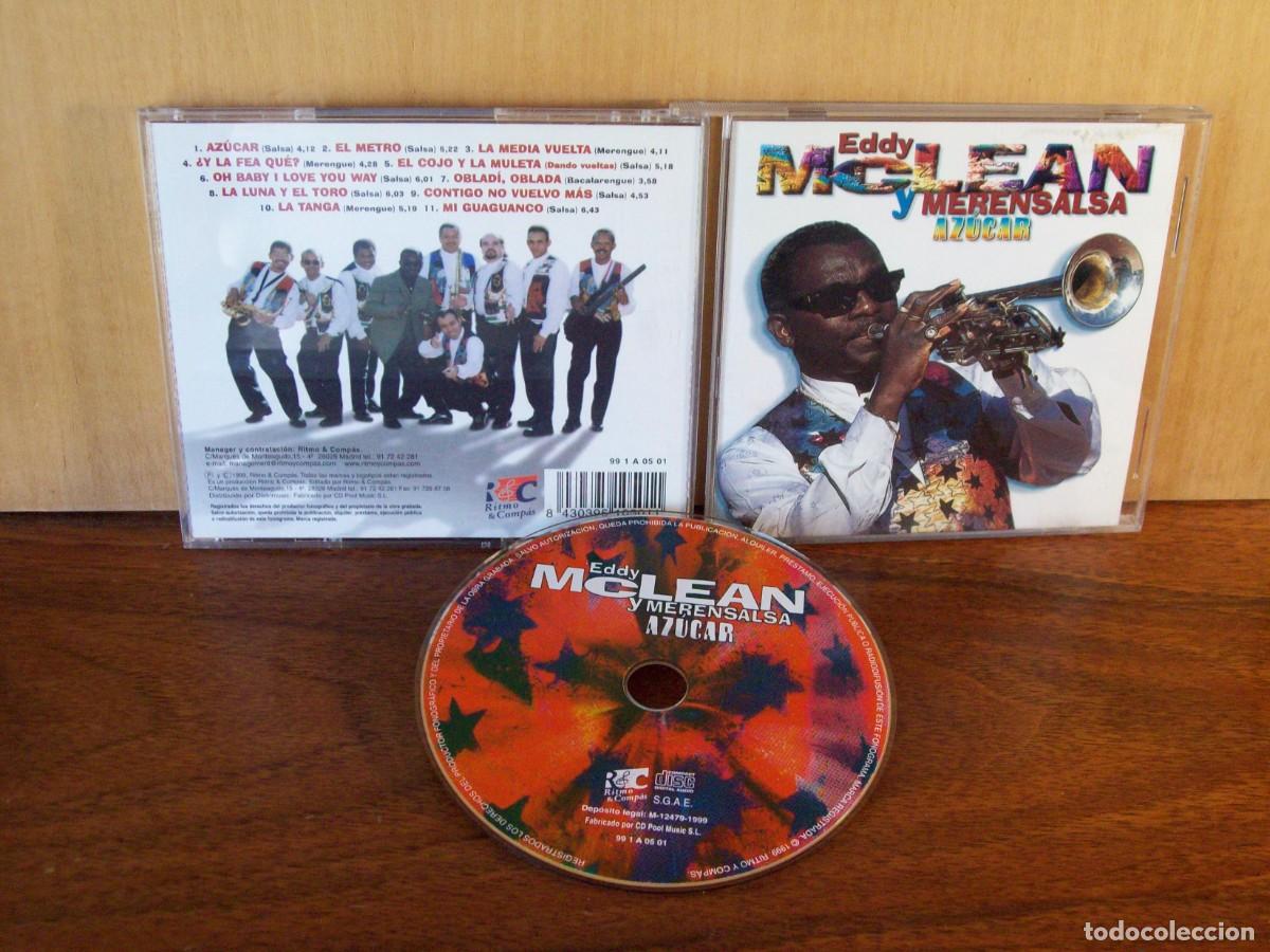 CDs de m&uacute;sica: EDDY McLEAN Y MERENSALSA - AZUCAR - CD - Foto 1
