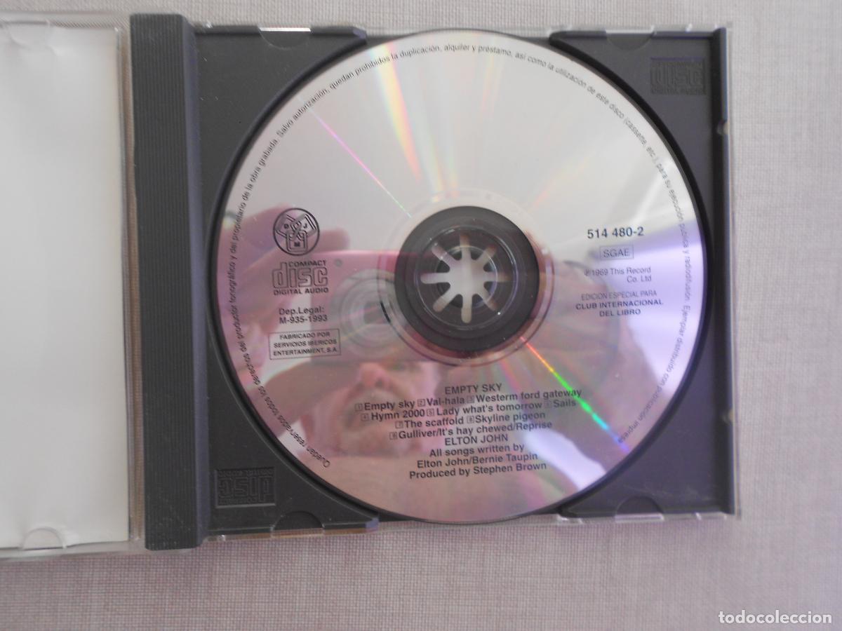 CDs de m&uacute;sica: ELTON JOHN - EMPTY SKY - CD 1992 - Foto 2