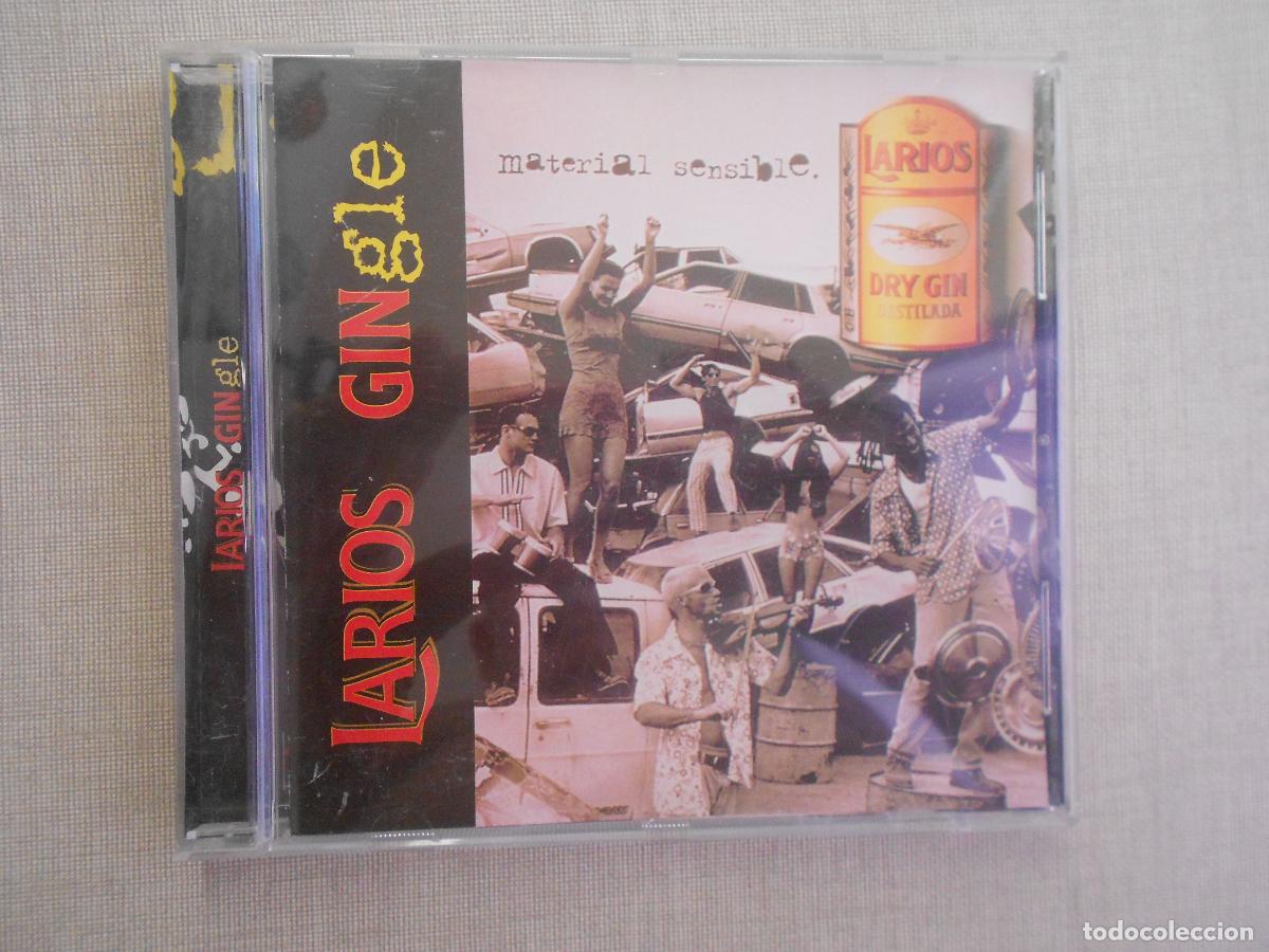 CDs de m&uacute;sica: LARIOS GINGLE - MATERIAL SENSIBLE - CD - Foto 1