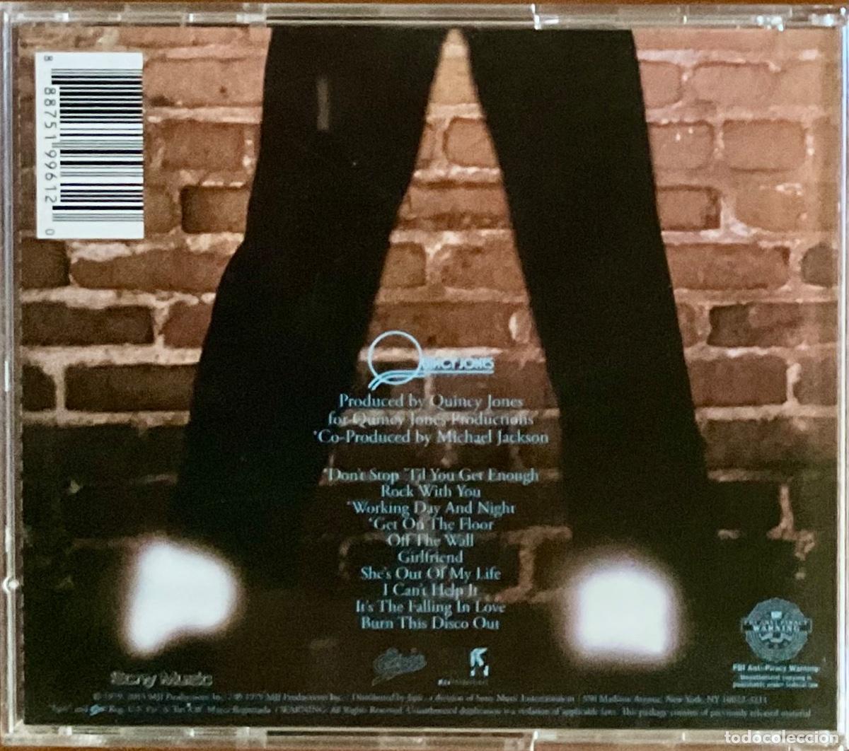 CDs de m&uacute;sica: MICHAEL JACKSON - OFF THE WALL - Foto 2
