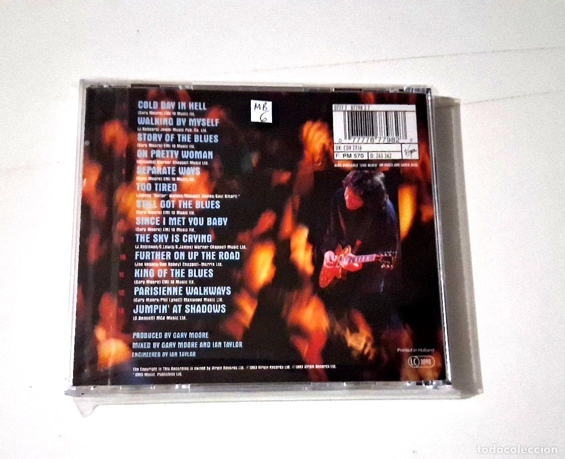 CDs de m&uacute;sica: GARY MOORE &rdquo;BLUES ALIVE&rdquo; CD 13 TRACKS - Foto 2