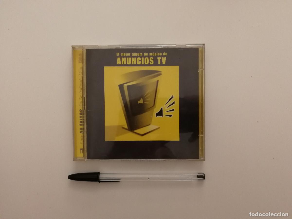 CDs de m&uacute;sica: CD ORIGINAL DOBLE - ANUNCIOS TV - LOS EXITOS DE LA TELEVISION - Foto 1