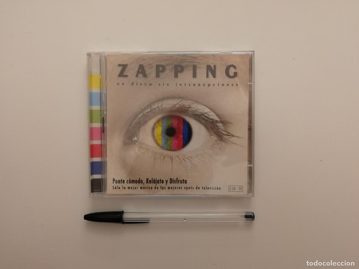 CDs de m&uacute;sica: CD ORIGINAL DOBLE - ZAPPING - SPOTS DE TELEVISION - Foto 1