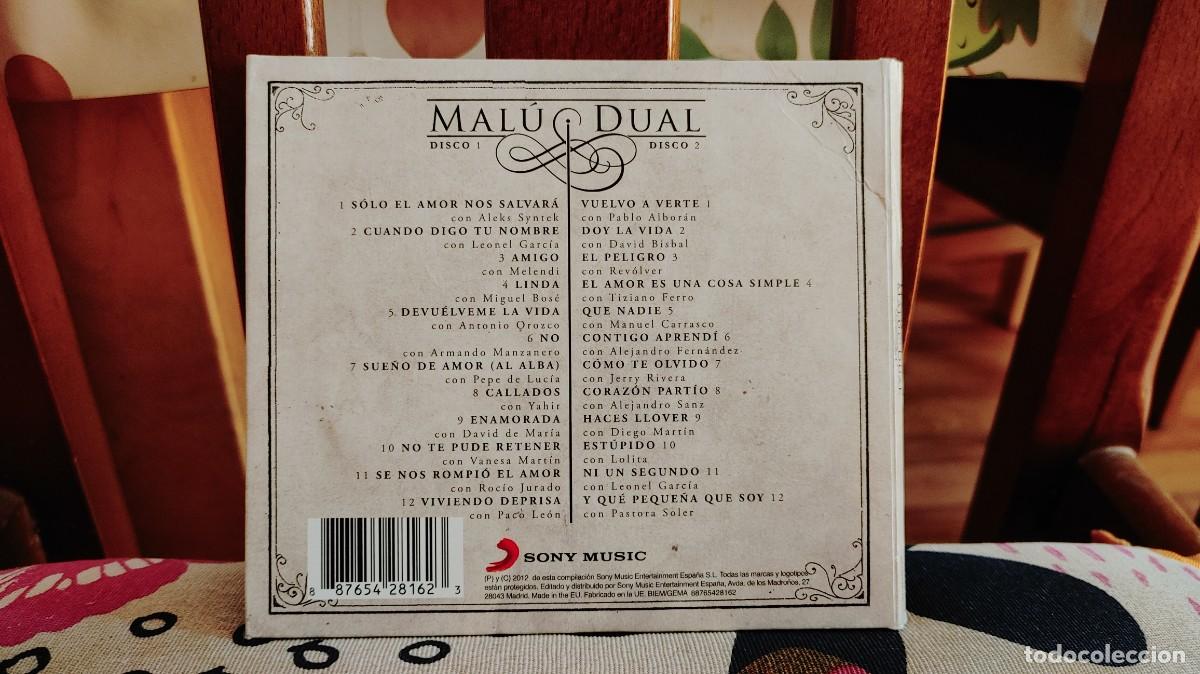 CDs de m&uacute;sica: MALU-CD DOBLE DUAL-GATEFOLD - Foto 3
