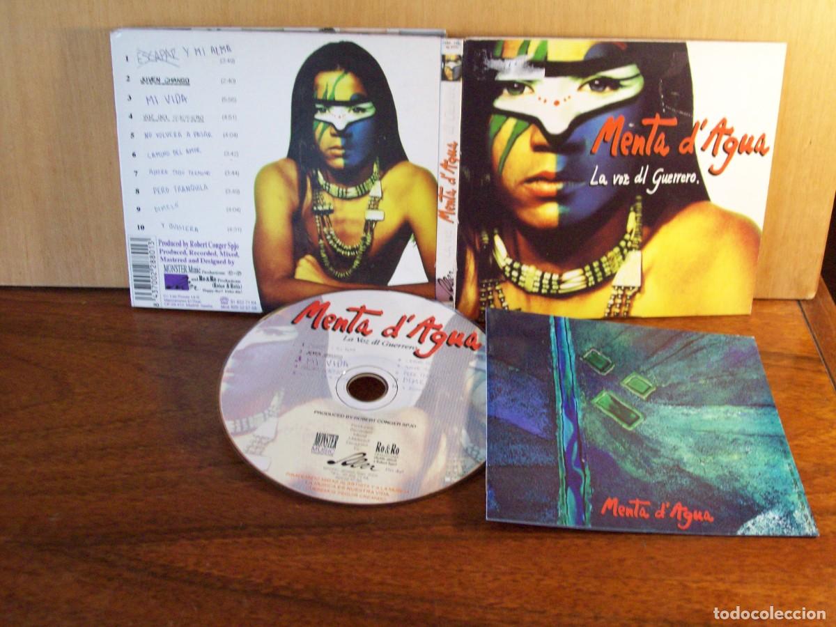 CDs de m&uacute;sica: MENTA DAGUA - LA VOZ DEL GUERRERO - CD DIGIPACK CON LIBRETO - Foto 1