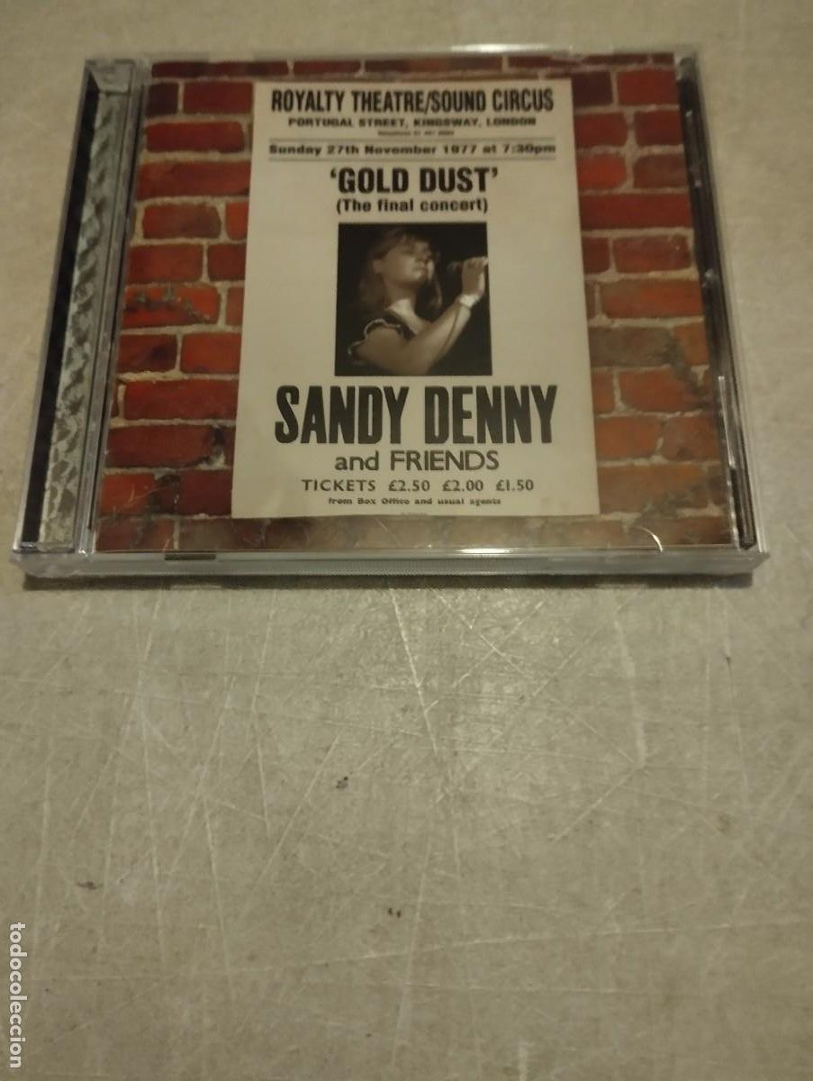 CDs de m&uacute;sica: SANDY DENNY CD GOLD DUST - Foto 1